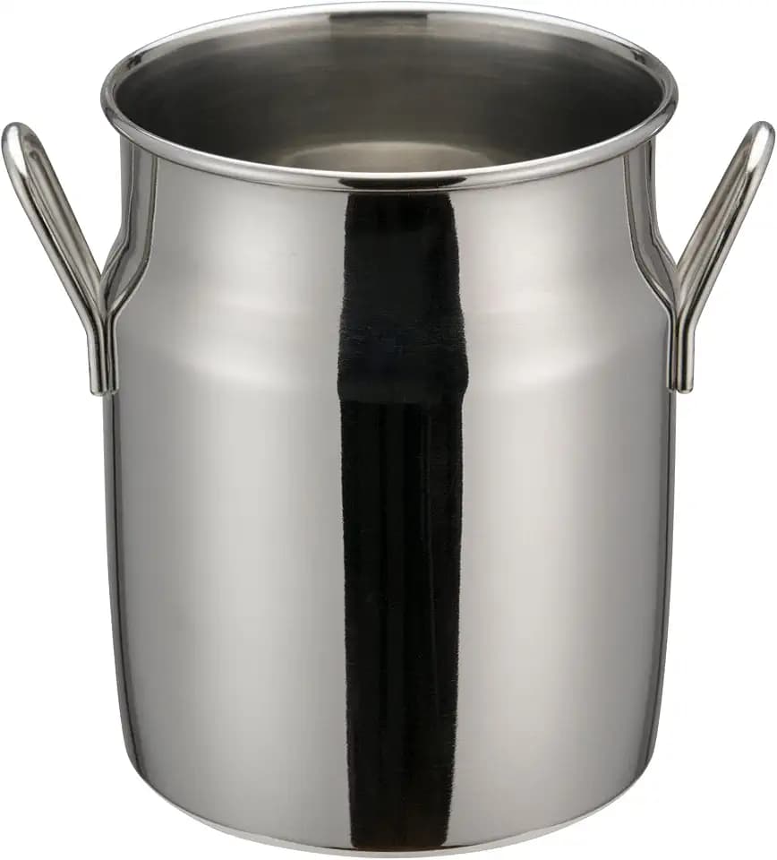 WINCO Mini Serving Milk Can, Silver