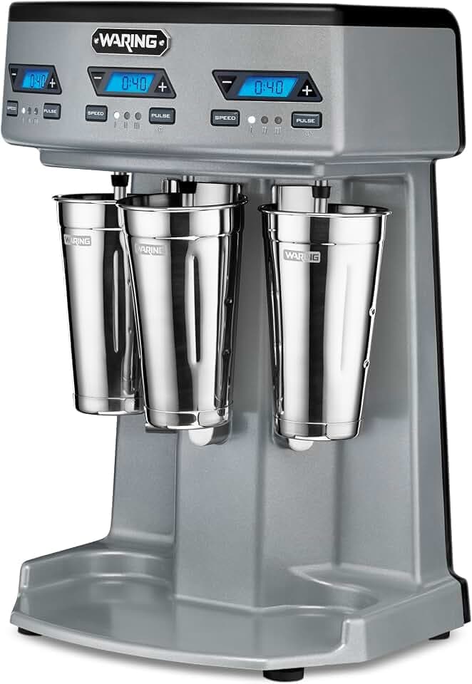 Waring Heavy-Duty Triple Spindle Drink Mixer