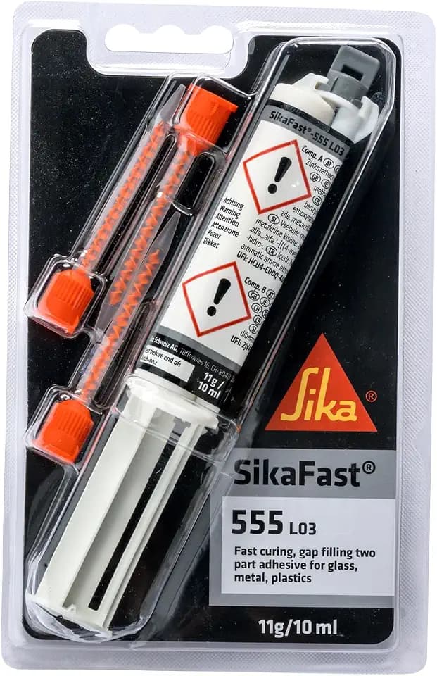 SIKA - Konstruktionsklebstoff - SikaFast-555 L03 - Schwarz - 10ml