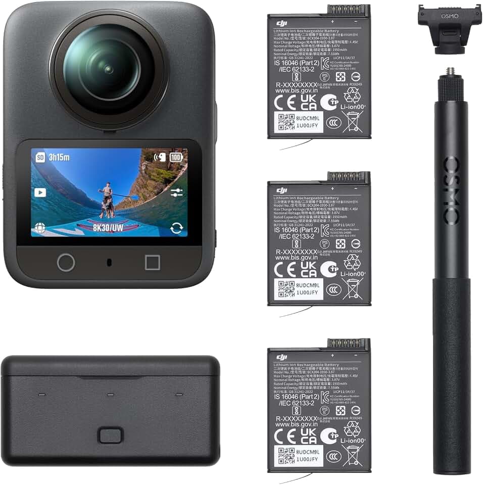 DJI Osmo 360 Adventure Combo, 360 Grad Kamera