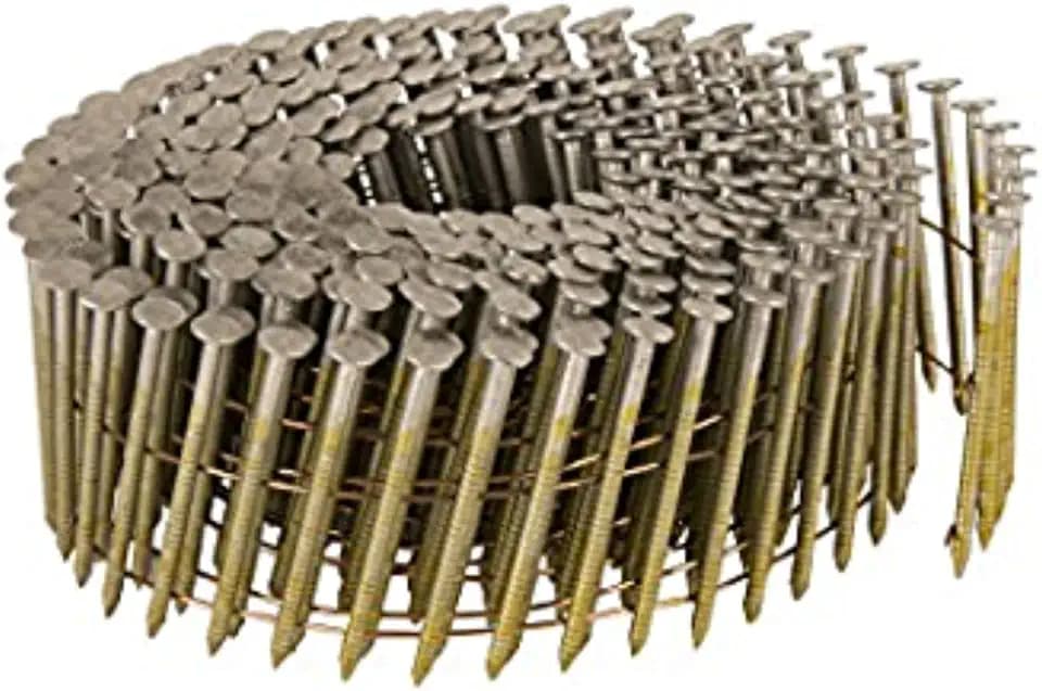 Metabo HPT Wire Coil Siding Nails | 2 Inch x .090 | 304 Stainless Steel | Ring Shank | 900 Count | 13355HPT