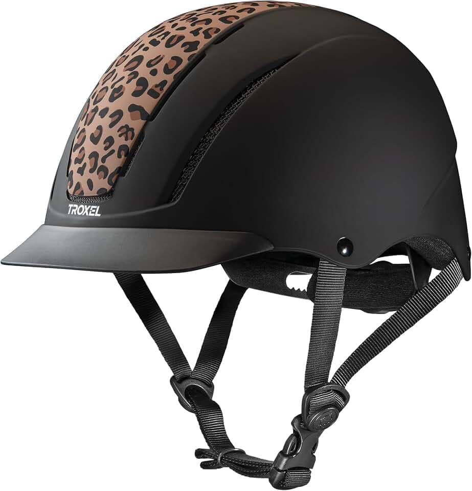 Troxel Spirit Duratec Full Coverage Horse Riding Helmet, Adjustable Fit
