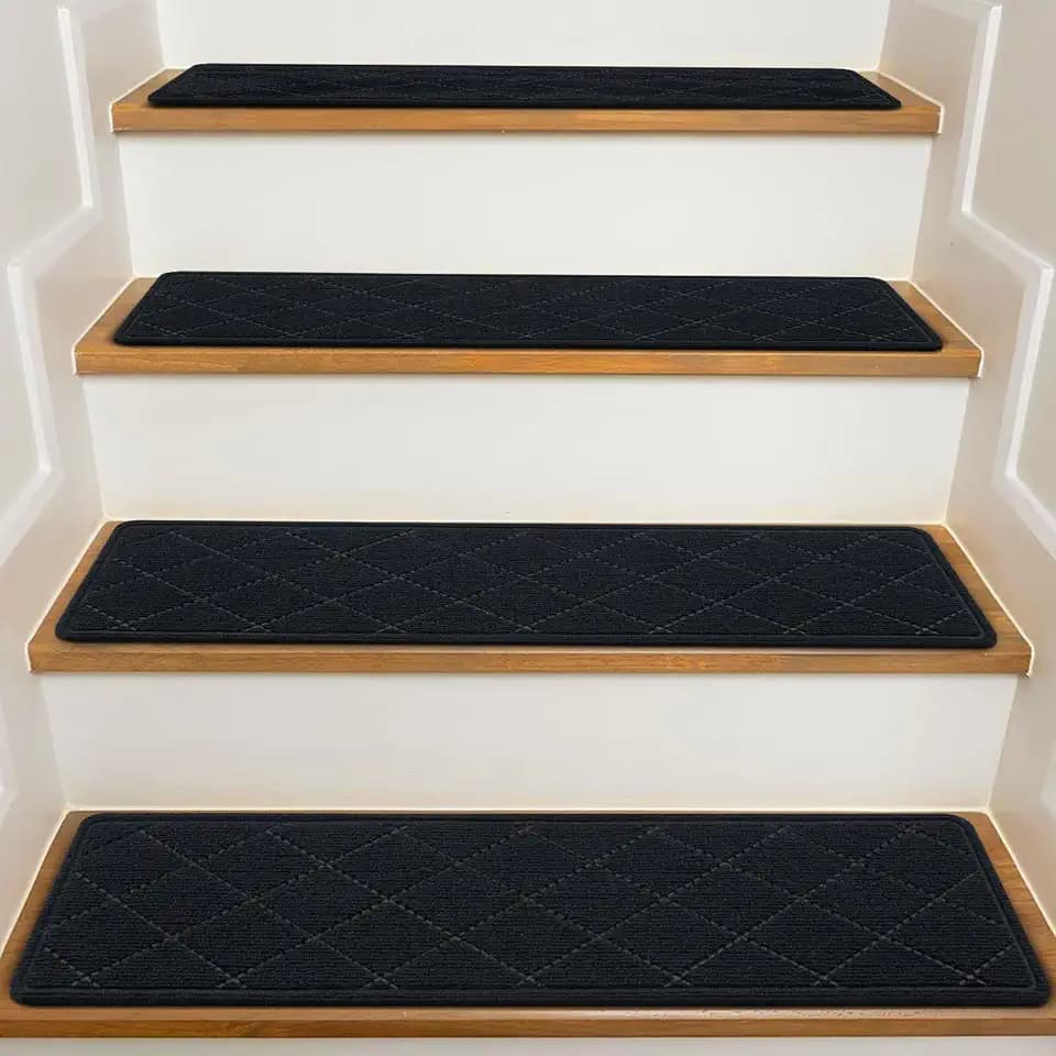 KOOTETA Stair Treads for Wooden Steps Indoor, 15 Pack 8" X 30" Non Slip