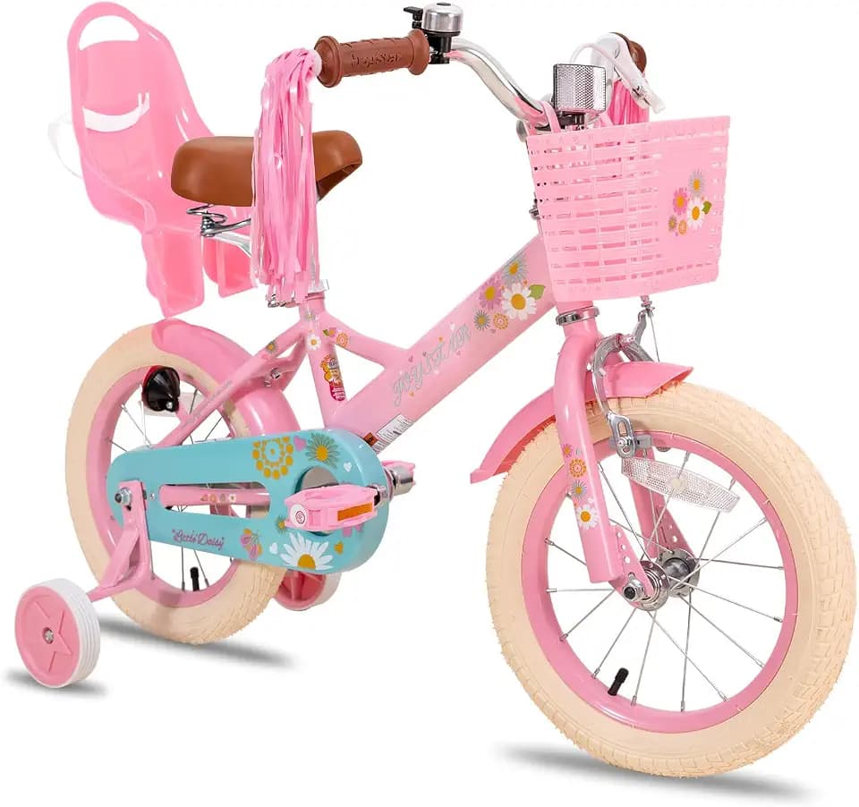JOYSTAR Little Daisy Princess Kids Bike for Girls Boys Ages 2-12