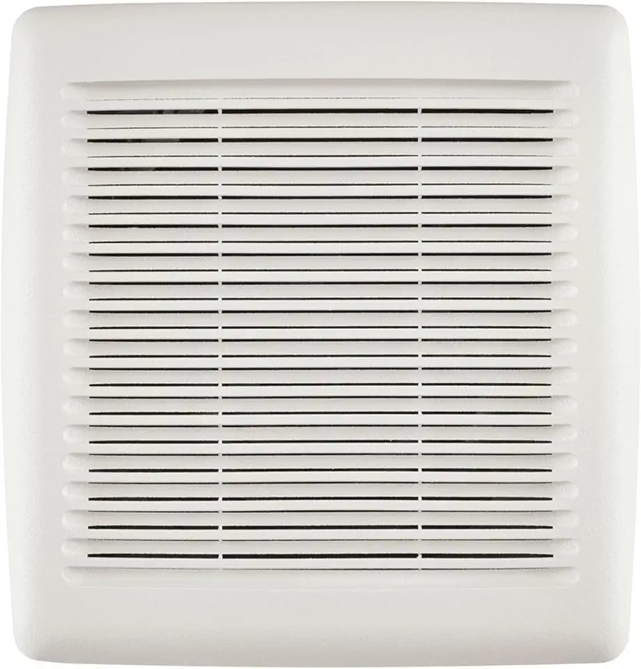 Broan-NuTone FGR300S Replacement Grille Cover for Roomside Series Bathroom Ventilation Fan, Easy Installation, White, (Cover Dimensions of 11.25 x 11.75 x 1") & (Housing size of 9-1/4" x 10")
