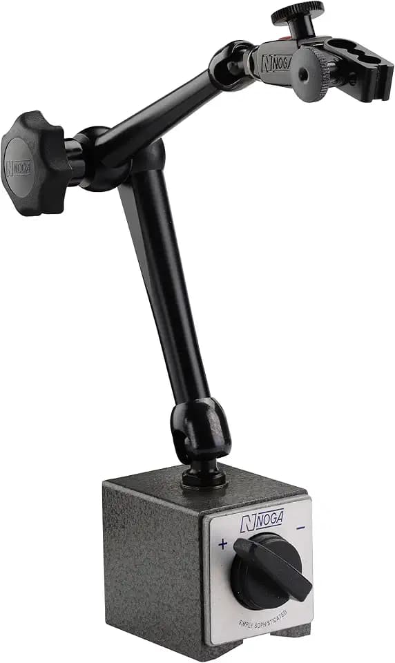 Noga DG61003 Regular Duty Dial Gage Holder Mag Base w/Metal Fine Adjust