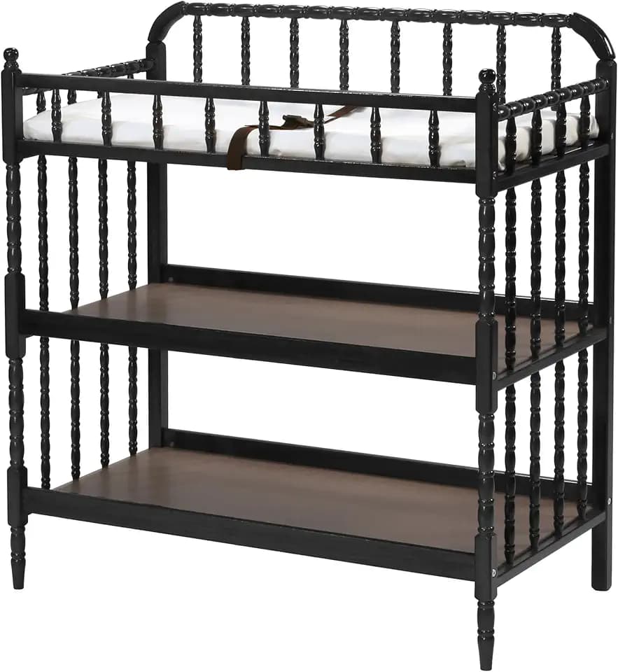 Davinci Jenny Lind Changing Table with Pad in Ebony