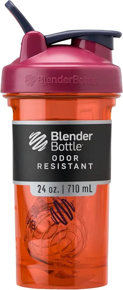 BlenderBottle ProSeries Tritan Shaker Bottle 24 oz Coral