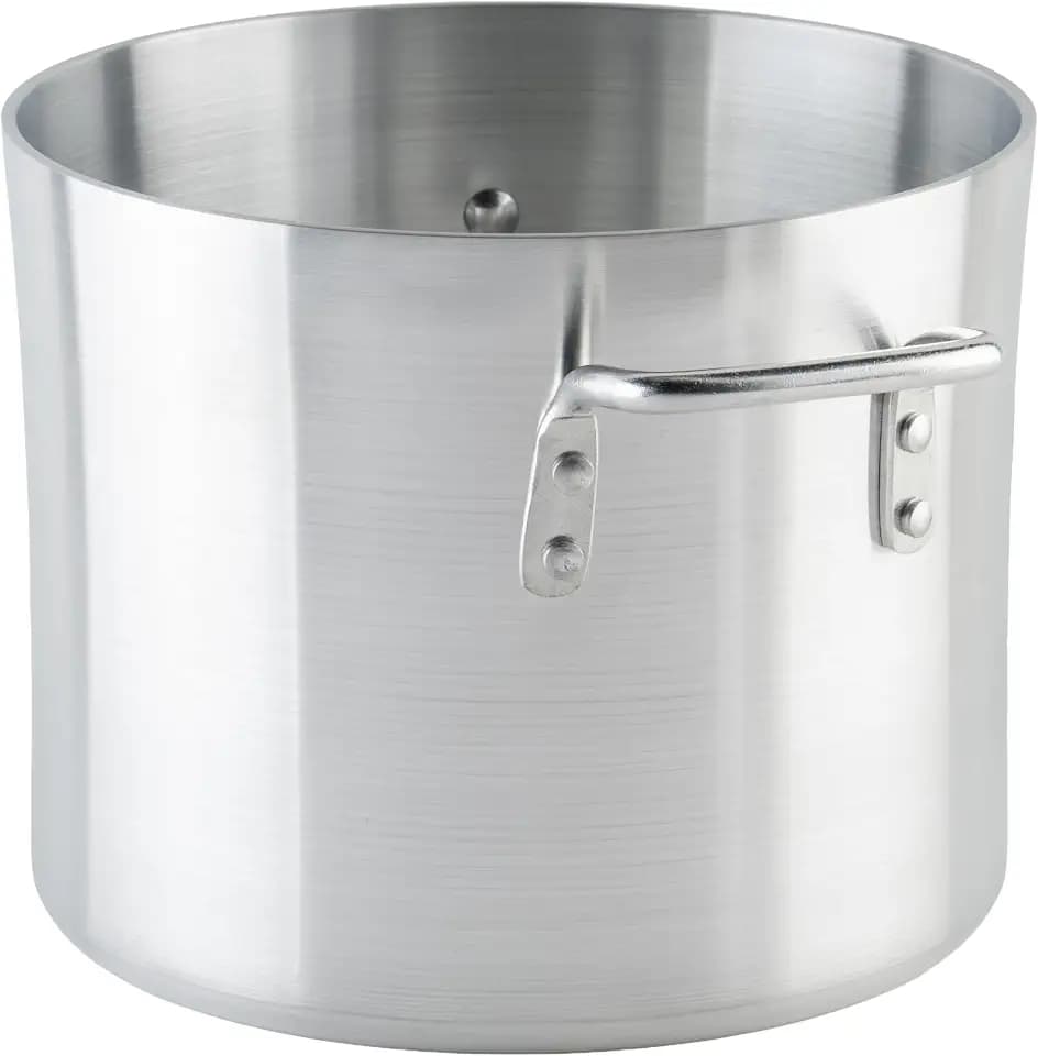 Winco 10 qt Aluminum Heavy-Duty Stock Pot