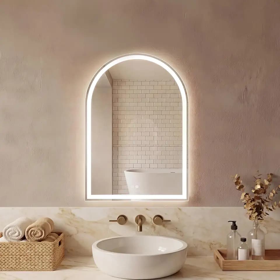 Sweetcrispy 20"x 28" LED Bathroom Backlit Mirror with Lights