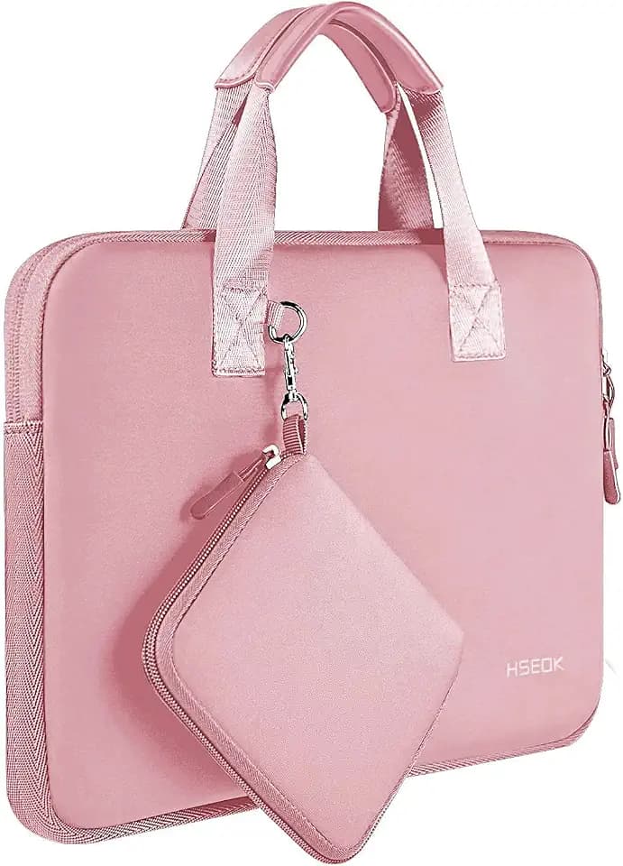 HSEOK Elastische Laptop Hülle 13 Zoll Tasche Kompatibel 13 Zoll MacBook Air/Pro M1, XPS 13, Wasserabweisende Neopren Handtasche mit Klein Fall