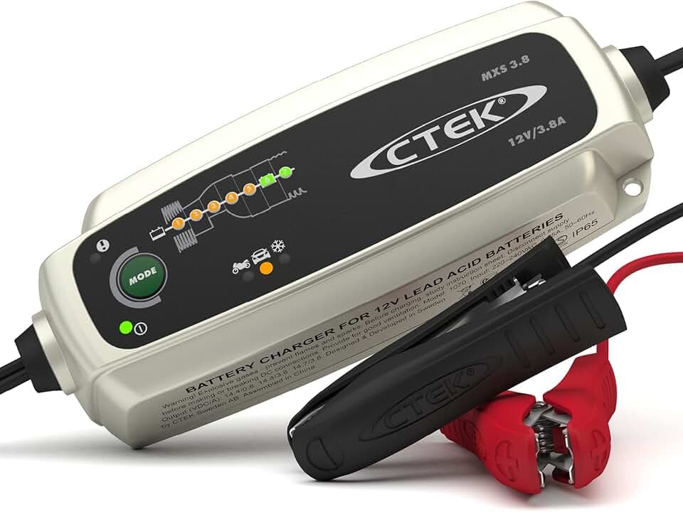 CTEK MXS 3.8 Batterieladegerät 12V, Auto & Motorrad mit Winterprogramm