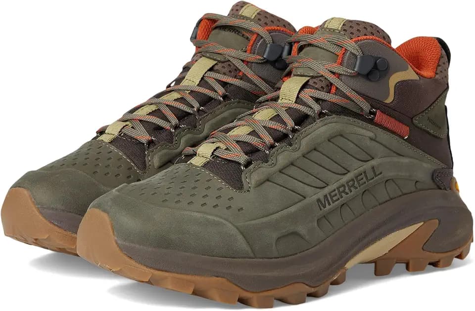 Merrell mens Moab Speed 2 Leather Mid Waterproof