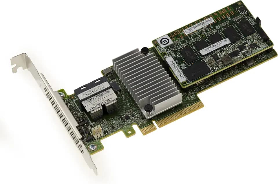 KALEA-INFORMATIQUE PCIe 3.0 SAS 12GB Controller-Karte mit 8 internen Ports. OEM-Modell 9364-8i mit 1GB DDR3 Cache und Raid 0 1 5 6 10 50 60.