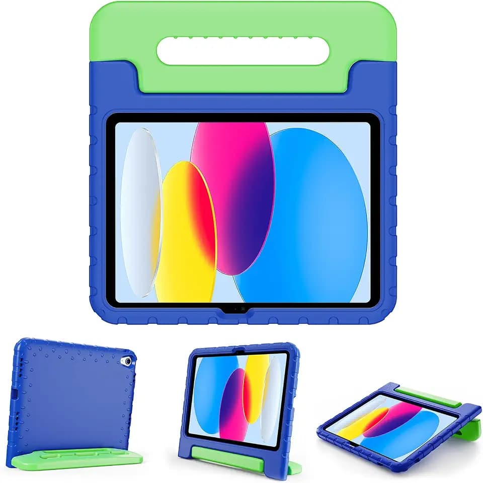 ProCase Kinderhülle iPad A16 11. Gen 2025/10. Gen 2022 -Navy grün