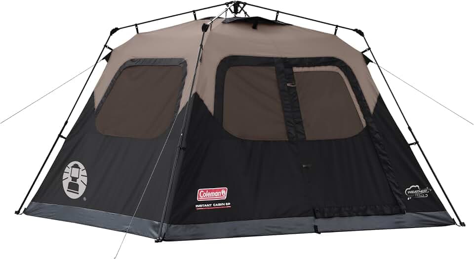 Coleman 4/6/8/10 Person Instant Camping Tent with 1-Minute Setup