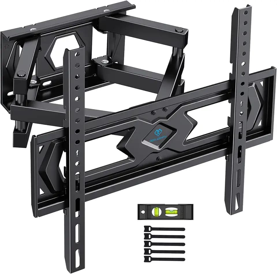 PERLESMITH TV Wandhalterung, Wandhalterung Fernseher für 26-70 Zoll TV 45kg