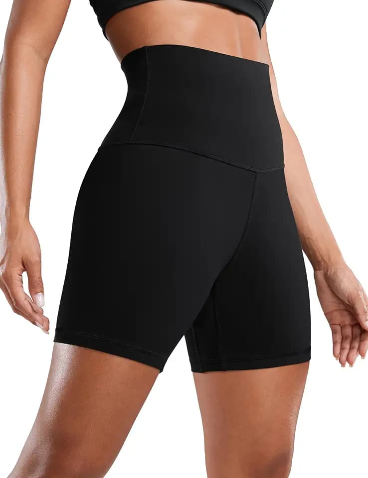 CRZ YOGA Super High Waist Biker Shorts 6"
