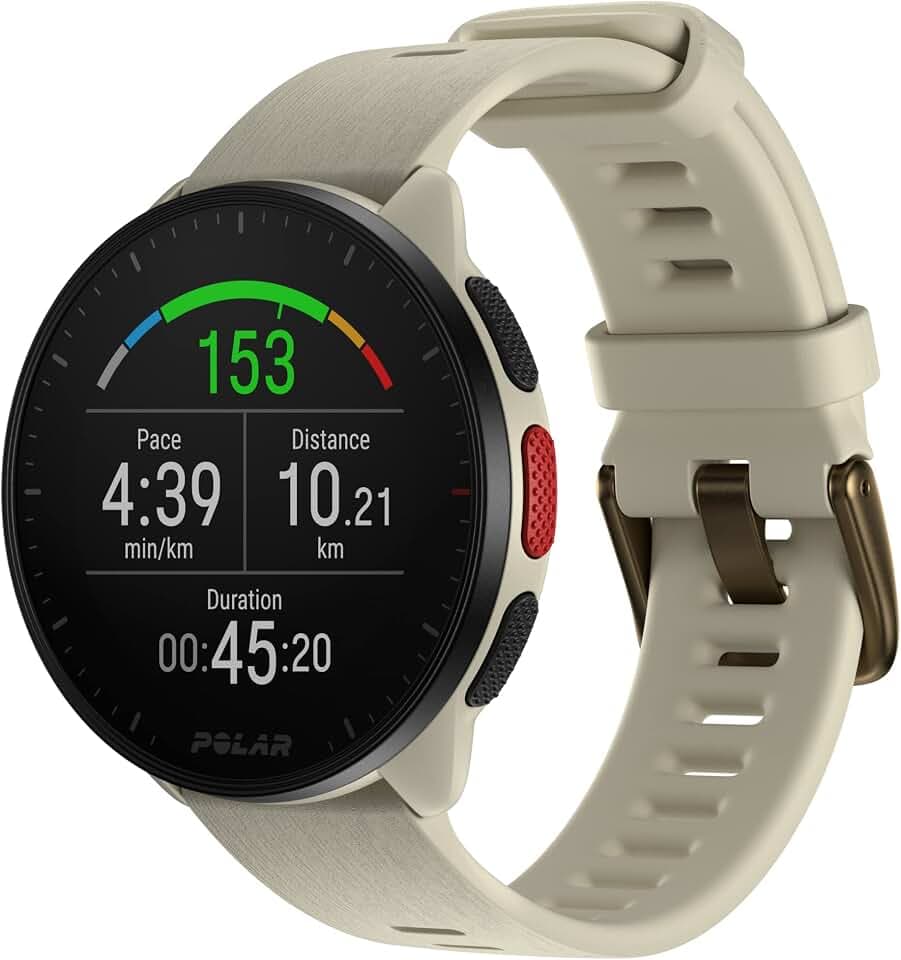 Polar Pacer GPS Hardloophorloge met Polshartslag