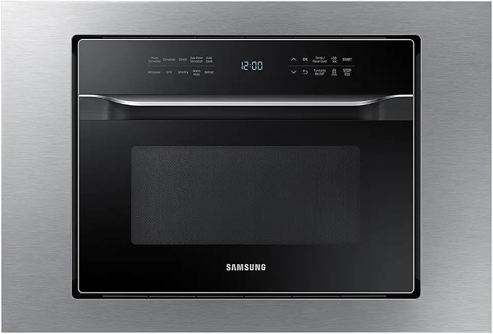 SAMSUNG 30" Microwave Trim Kit for 1.2 Cu. Ft. Counter Top Convection Microwave (MC12J8035CT) for Seamless Built-In Look, MA-TK3080CT, Stainless Steel