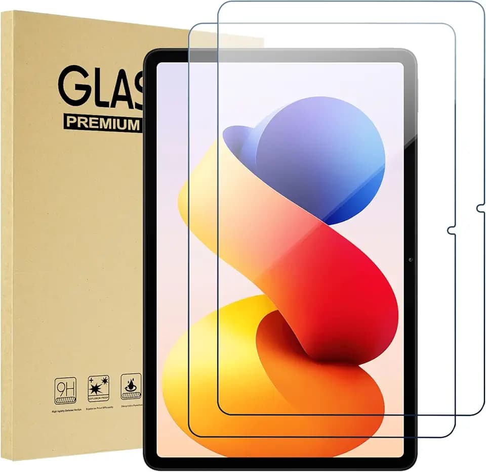 ProCase 2 Stück Schutzfolie für Xiaomi Redmi Pad Pro 12,1 Zoll 2025/2024, 9H Gehärtetes Glas Displayschutz Screen Protector für 12,1" Redmi Pad Pro