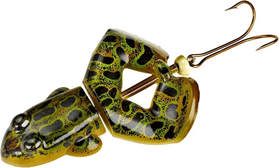 Rebel Lures Buzz'N Frog Topwater Buzzbait Fishing Lure, 2 1/2 Inch, 1/2 Ounce