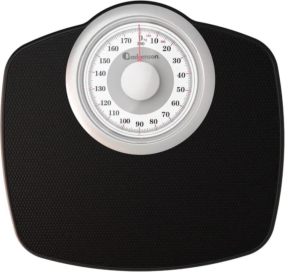 A25 Analogwaage bis 180 kg Extra Große Ziffern Hochpräzise Langlebig