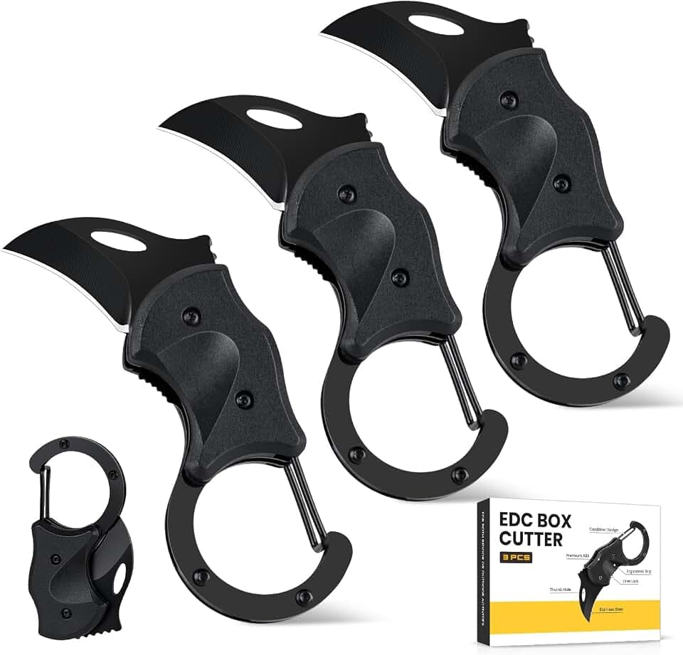 coldown 3 Pack Small Pocket Knife Gifts for Men Women Adults