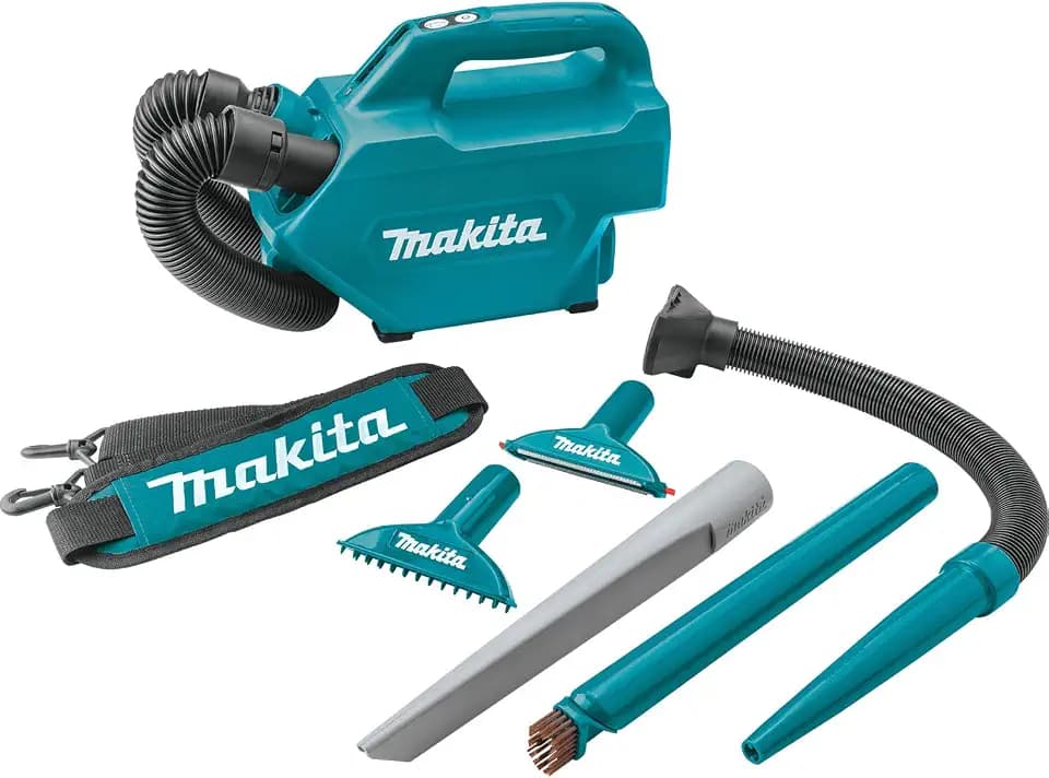 Makita CL121DZ Staubsauger 12 V Max CXT speziell für Auto, Bunt
