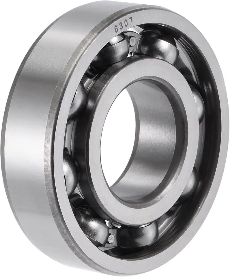 uxcell 6307 Deep Groove Ball Bearings 35x80x21mm CN Open Type Chrome Steel