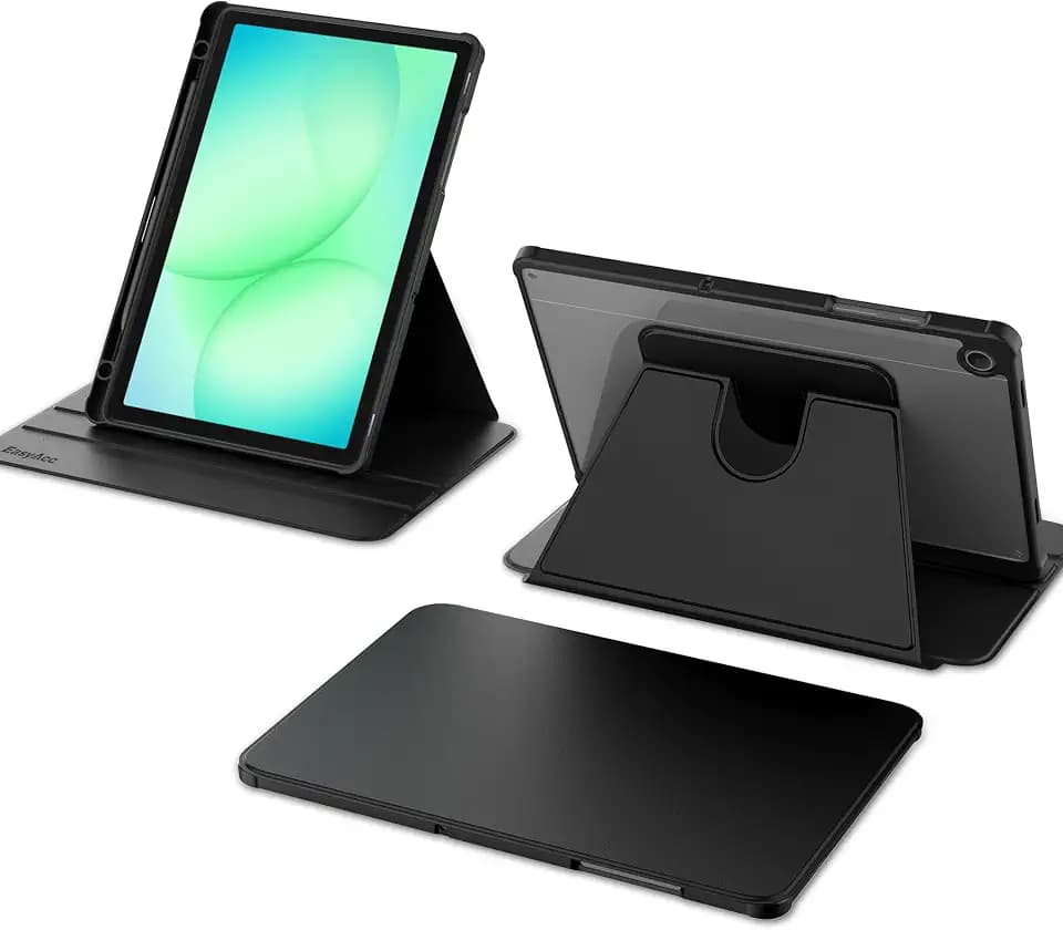 EasyAcc Rotierende Hülle für Samsung Galaxy Tab A9 Plus / A9+ 11 Zoll 2023