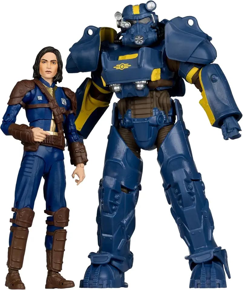 McFarlane Toys- Fallout 4 T-60 Vault Tec and Sole Survivor 2 Pack