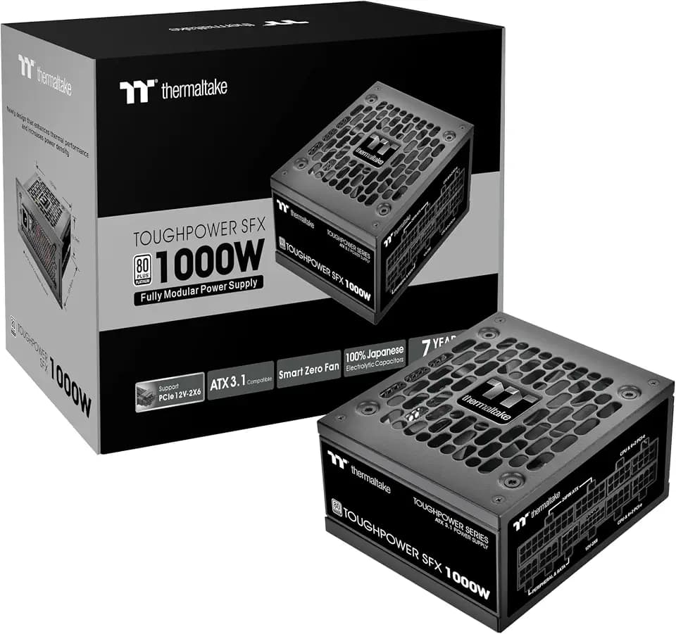 Thermaltake Toughpower SFX 850W Netzteil | ATX 3.1 | 80Plus Platinum