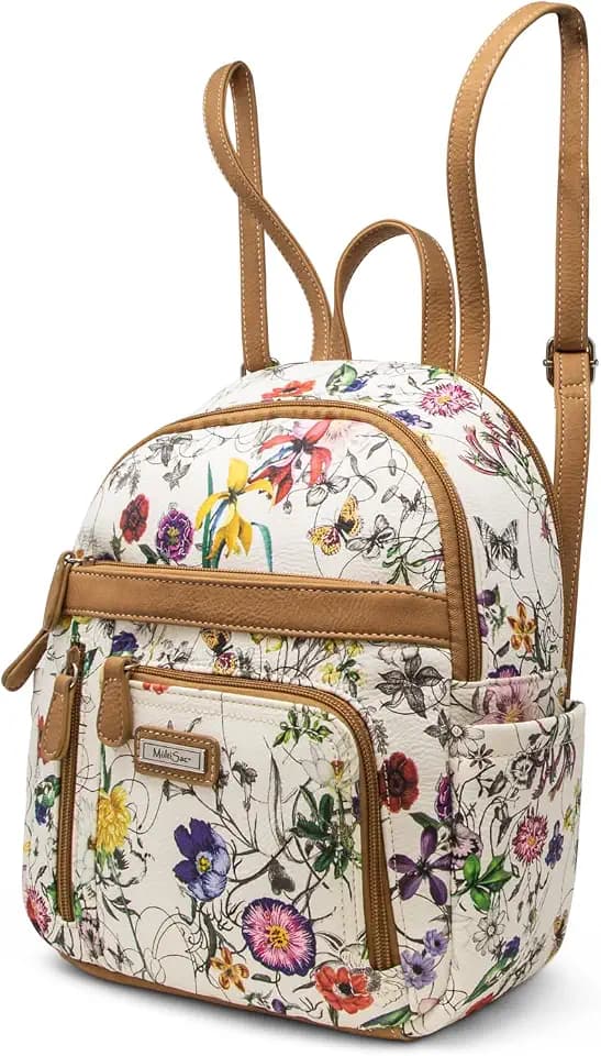MultiSac Women's Adele Backpack, Vienna Floral, One Size