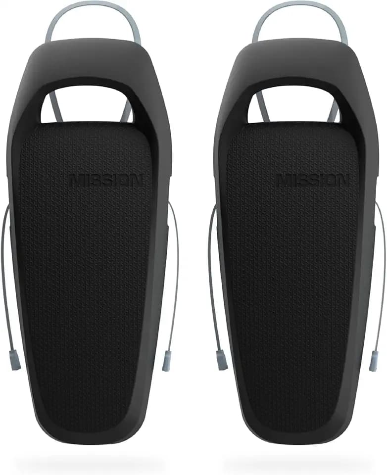 MISSION Boat Gear Sentry Boat Fenders 2 Pack - Heavy Duty Boat Fenders for Docking - Flat Hull-Hugging Boat Bumpers for Safe Boat Protection