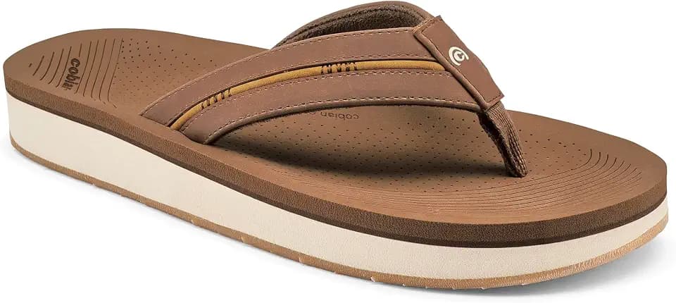 Cobian Ponto Rise Men's Flip Flops with AquaTread Outsole