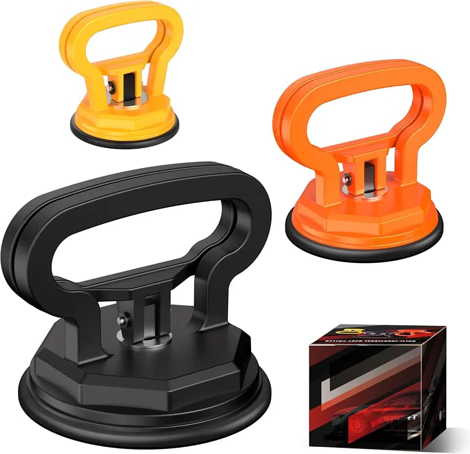 Glass Suction Cup Lifter Heavy Duty Vacuum Handle 30-100 lbs 3 Pack