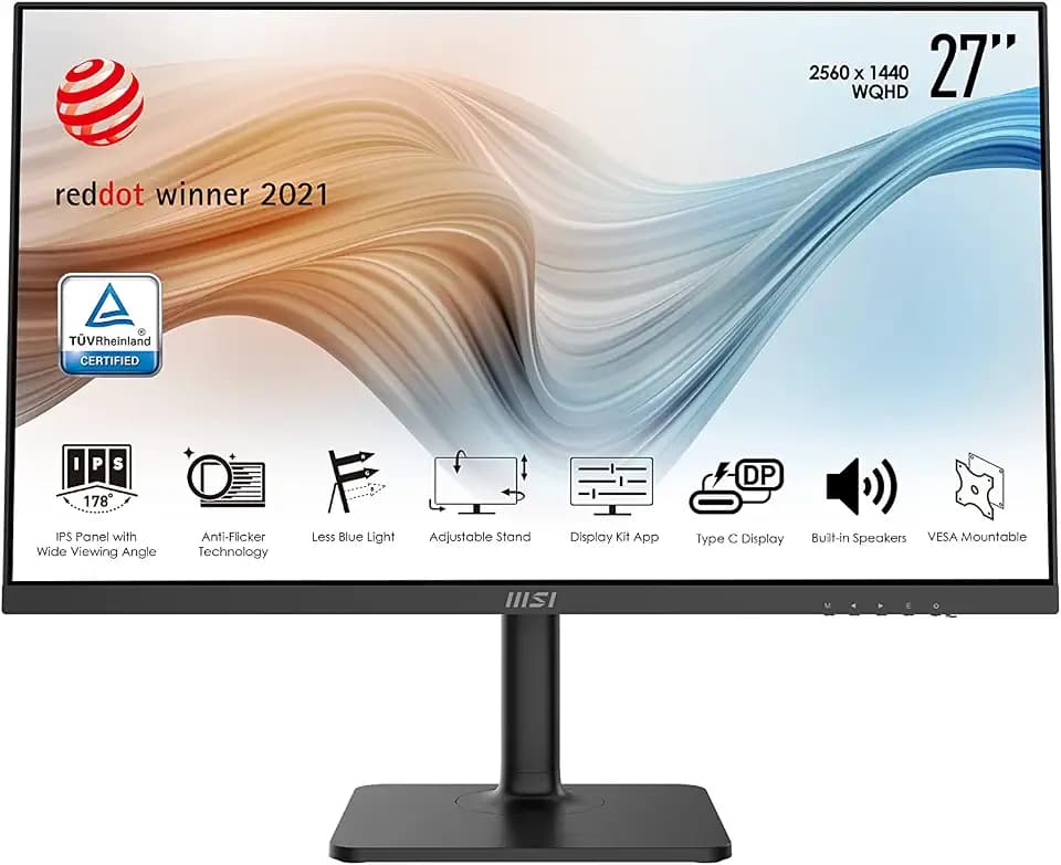 MSI MD271QP 9S6-3PA49H-022 Schwarz Breitbild