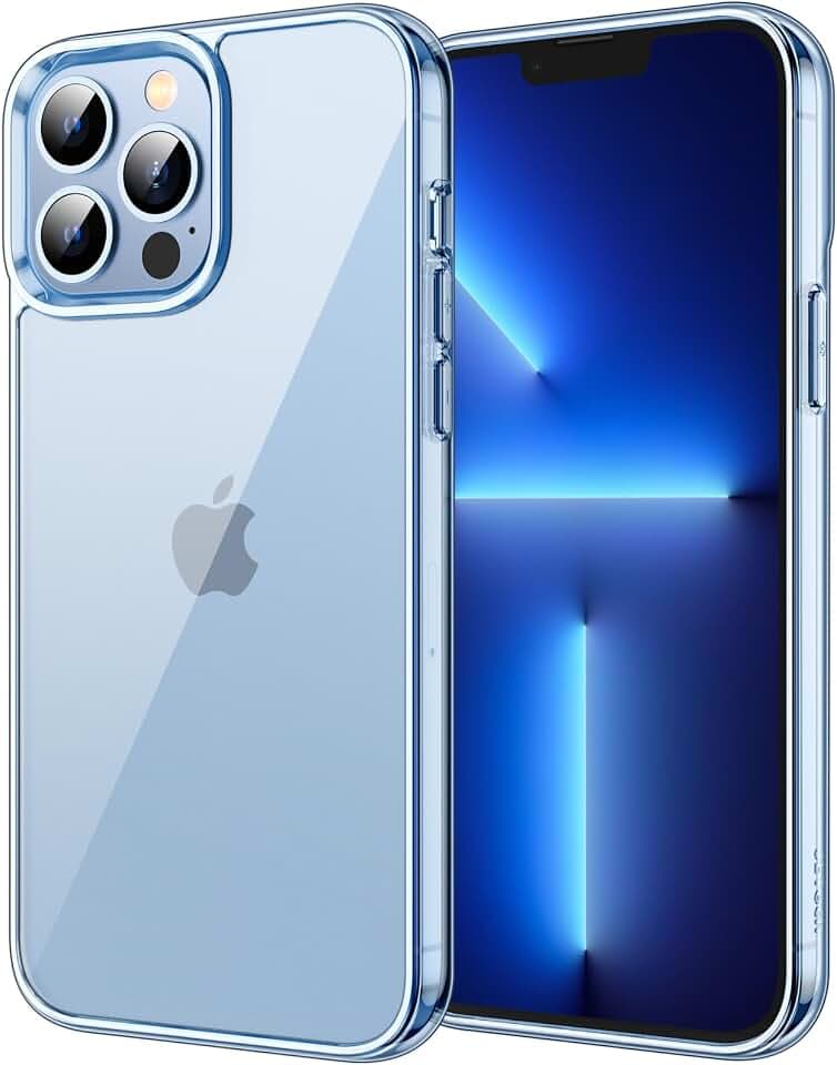 JETech Case for iPhone 13 Pro Max, Anti-Yellowing, Sierra Blue