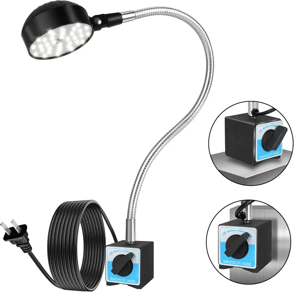 Magnetic Work Light,Work Light with Flexible & Magnetic Base