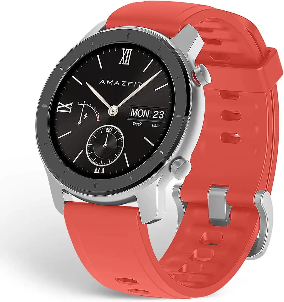 Amazfit GTR 42 Smartwatch with All-Day Heart Rate
