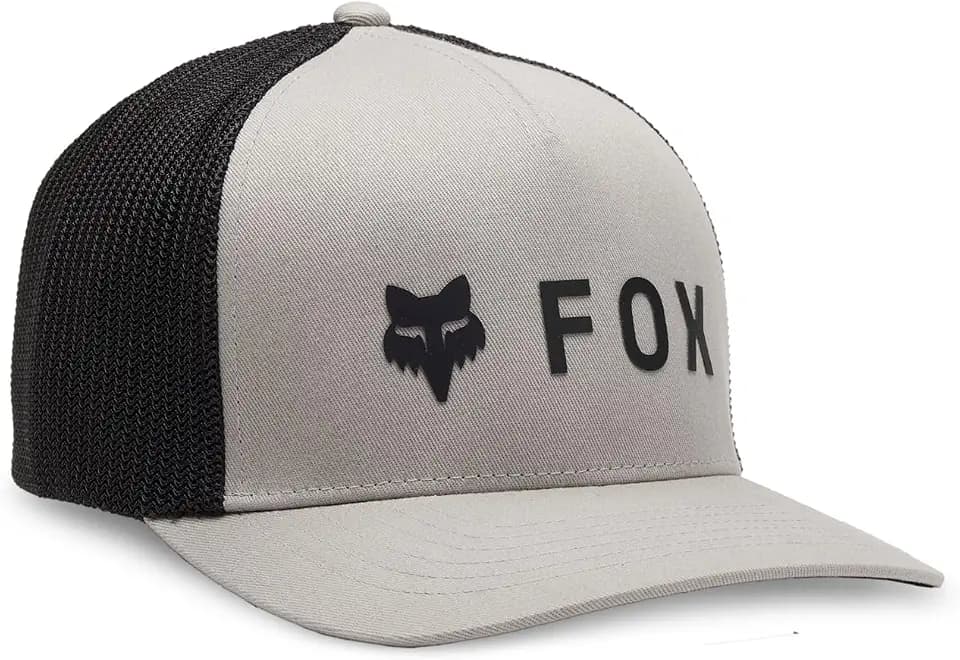 Fox Racing Absolute Flexfit HAT, Steel Grey, Large