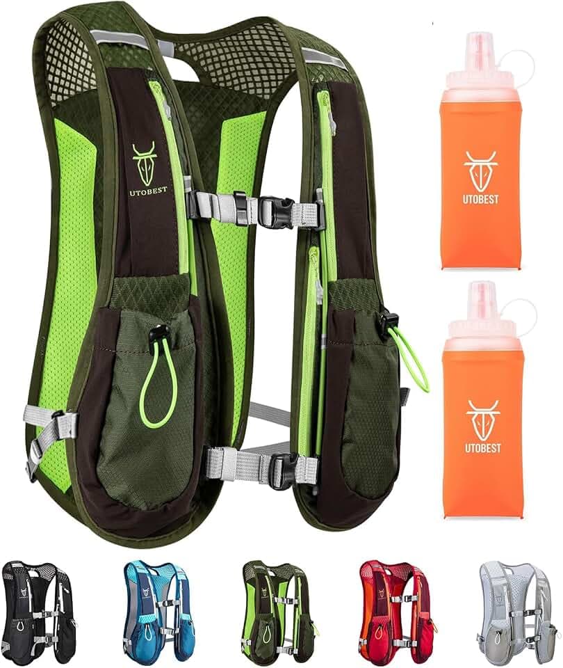 UTOBEST Running Vest Lightweight Hydration Vest Pack 5L UTR104