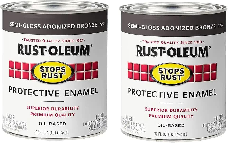 Rust-Oleum Stops Rust Brush On Protective Enamel Paint, Anodized Bronze