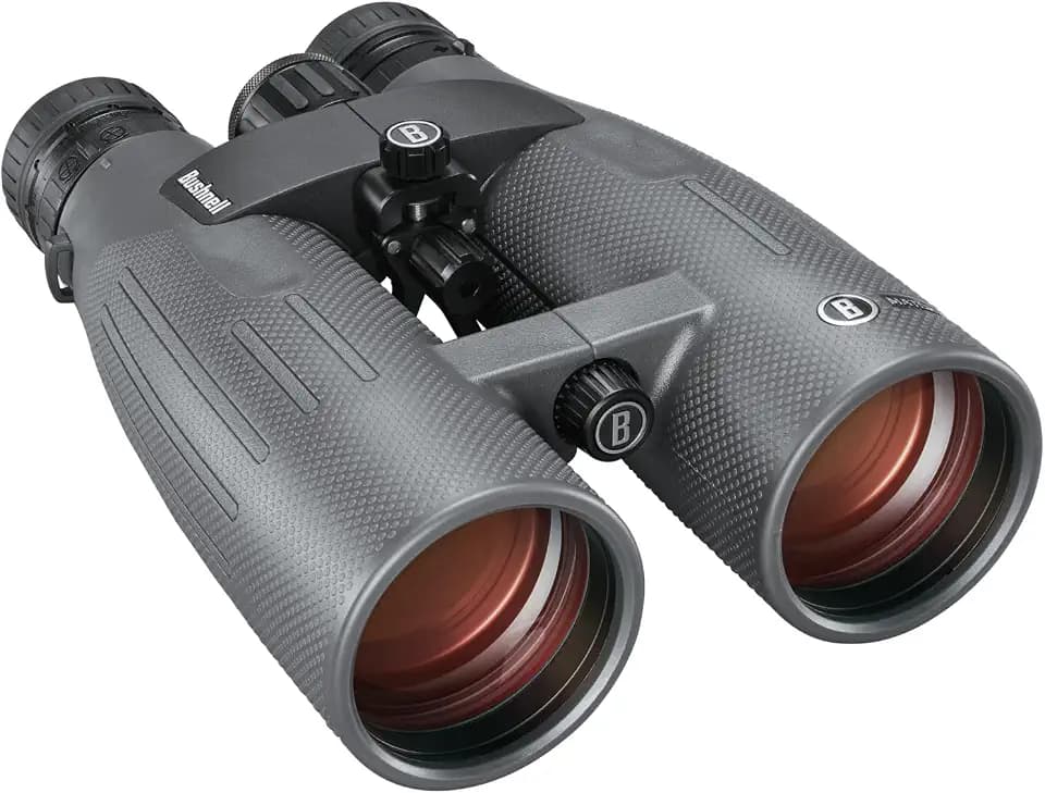 Bushnell Match Pro Fernglas, 15 x 56, Präzisionsschießen, MRAD-Absehen, kristallklares Glas, Brückenschloss hält Ihre Binos in der exakt gleichen Position