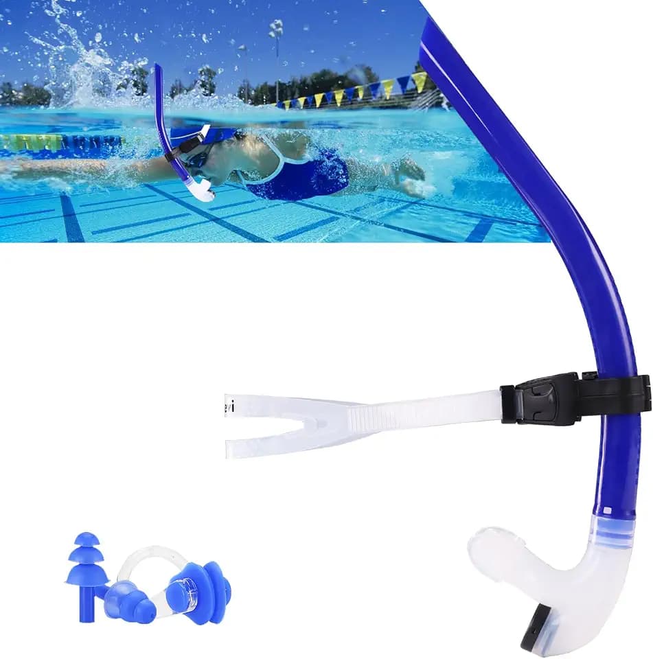 Swim Snorkel for Lap Swimming,Adult/Youth Swimming Snorkel Training