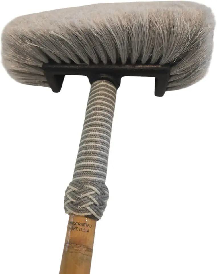4ft Calcutta Bamboo Deck Brush (White/Grey/Black The White)