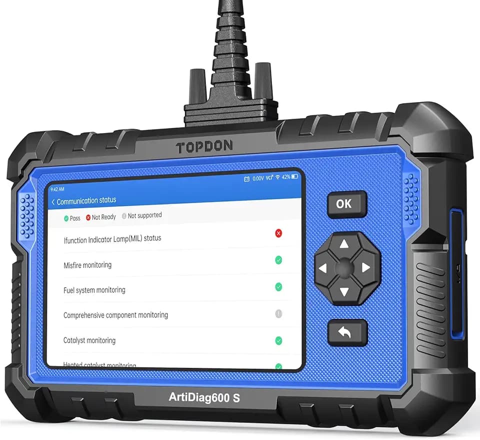 TOPDON AD600S OBD2 Diagnosegerät Auto,4 Systemdiagnosen,9 Servicefunktionen