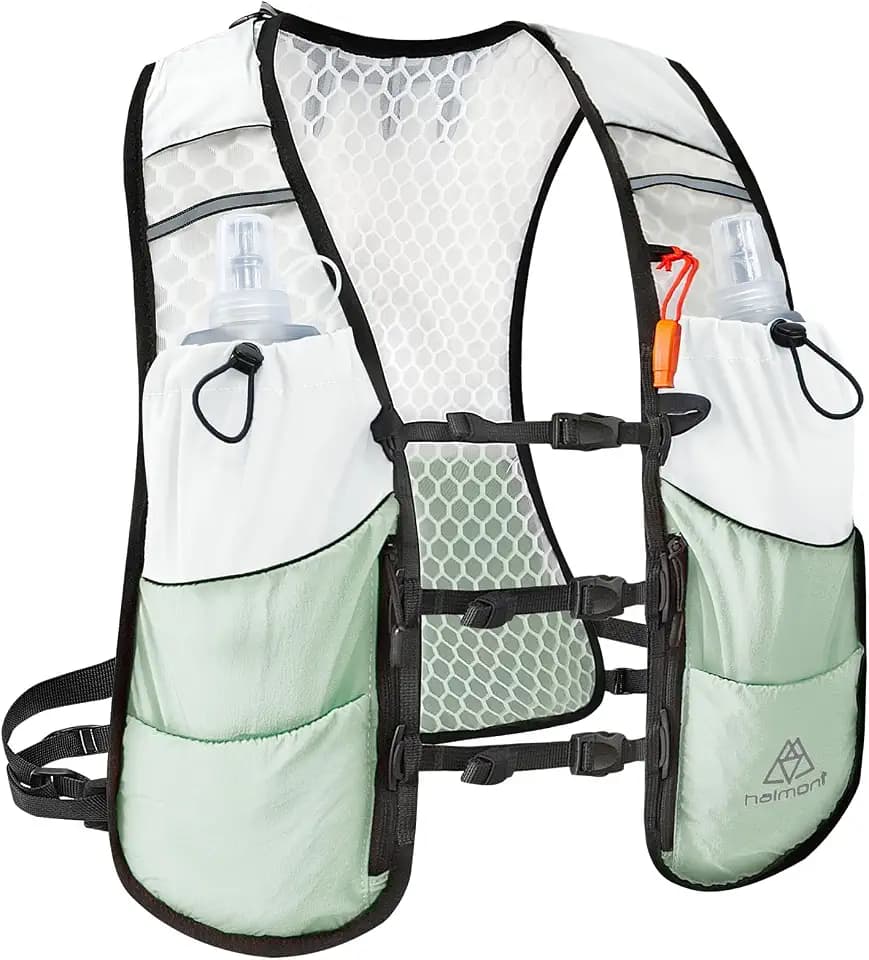 Haimont 5L Trail Running Hydration Vest with Soft Flasks