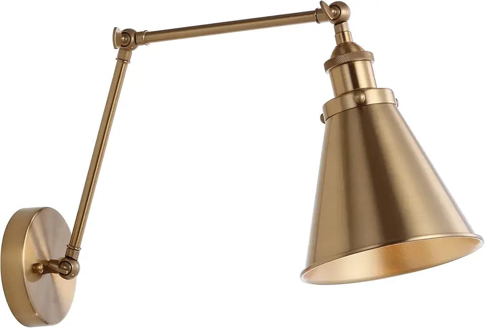 JONATHAN Y Rover 1-Light Wall Sconce 7", Brass Gold